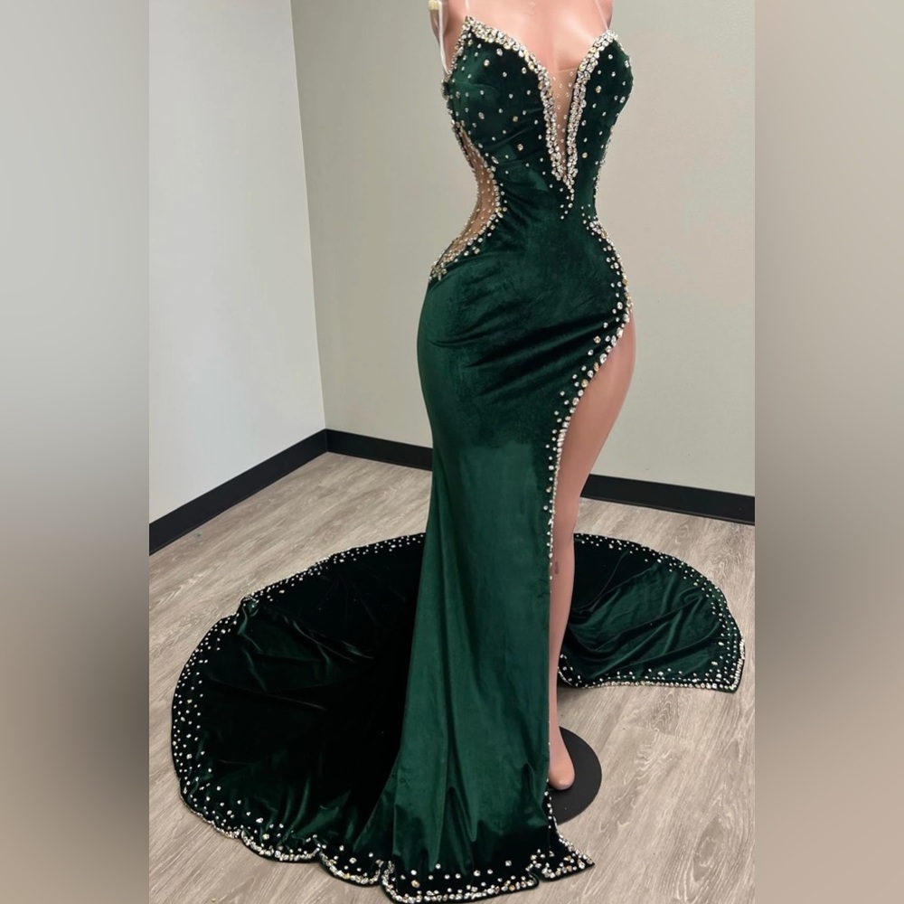 Ken White Collection Velvet “Kelcee” Gown
